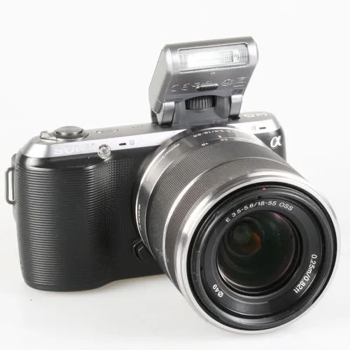 レビュー高評価商品 Câmera Mirrorless Oss 18-55mm Lente Com Nex-c3 Sony デジタルカメラ