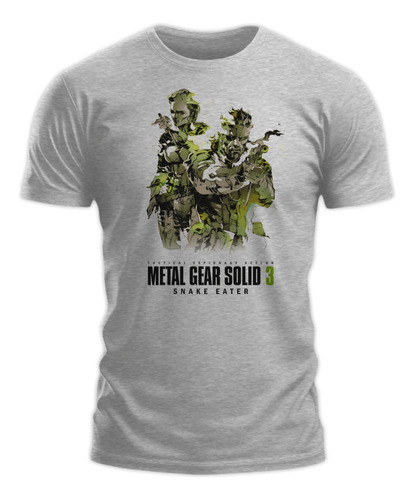 Polera Gustore De Metal Gear Solid 3 Snake Eater