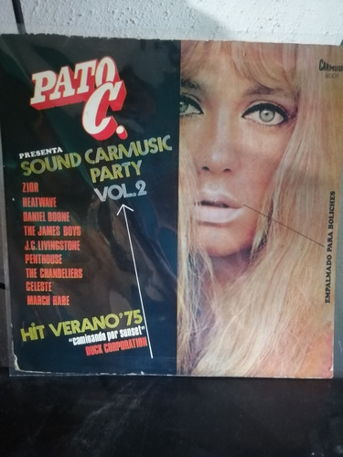 Disco De Vinilo Pato C  Sound Carmusic Party  Vol.2 (115)