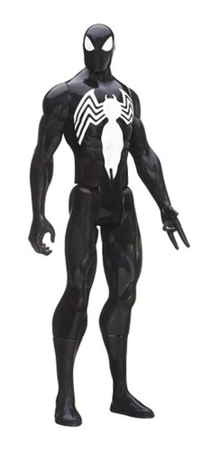 Marvel Ultimate Spider-man Titan Hero Series Traje Negro Fig
