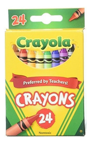 Crayola Caja De 24 Lapices De Colores Lapices De Colores No