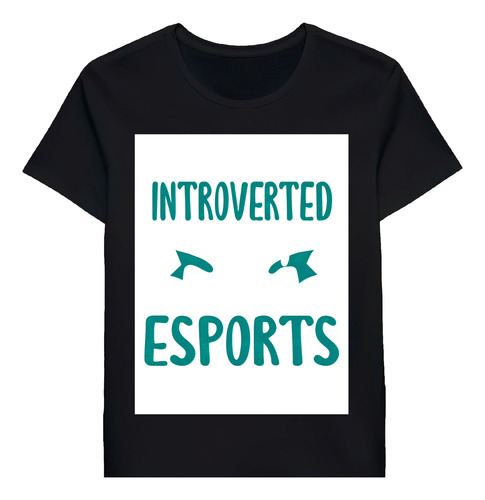 Remera Funny Introverted Esports Quote 48484379