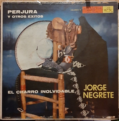 Disco Lp Jorge Negrete El Charro Inolvidable Perjura #5059