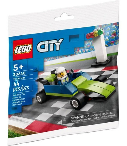 Lego City 30640, Race Car / Auto De Carreras, 44 Pzs. 