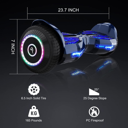 Hoverboard Bluetooth Habilitado Para Aplicacion 6.5  Tabla