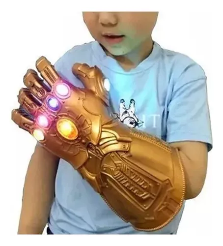 Guante Infantil Thanos Leds Infinite Mitt Para Mano Izquierd