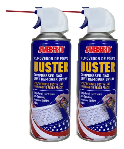 Abro X 2 X 400 Ml Limpiador Aerosol Aire Comprimido