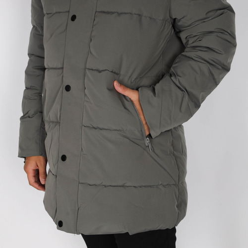 Campera Camperon Hombre Capucha Desmontable Oldtown Polo