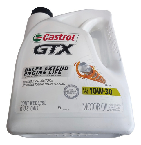 Castrol Gtx 10w-30 1 Galon(3.78l)