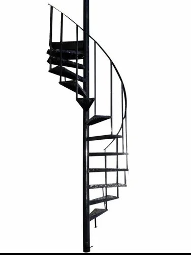 Escalera Caracol Hierro Chapa Metal 3m X 60cm 