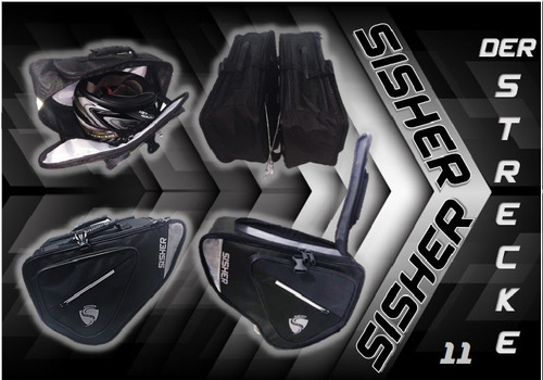 Imagen 3 de 5 de Alforjas Rigidas Maletas Deportivas Universal Sisher 250 Ktm