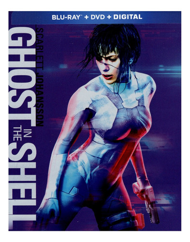 Ghost In The Shell 2018 Steelbook Pelicula Blu-ray + Dvd