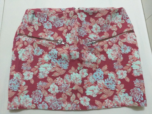 Falda De Vestir Floreada Zara