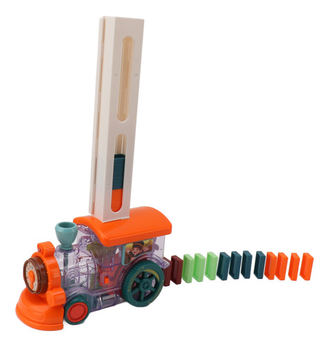 Juego De Bloques De Tren Eléctricos De Juguete Colorido Que