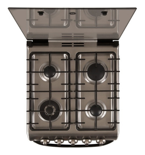 Cocina G.electric Cg756i 55x87x68 Cm Inox Luz T. De Vidrio F