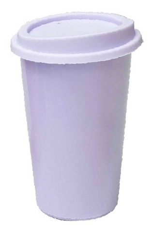 30 Vasos Térmico Brillante Pastel Bpa Free 370ml 