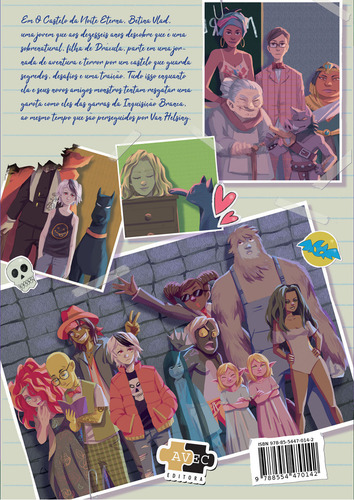 Batina Vlad E O Castelo Da Noite Eterna, De Mc., Vol. Não Aplica. Editora Avec, Capa Mole, Edição 1 Em Português, 2018