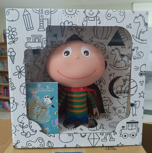 Conjunto Edi Grandão + Passaporte - Livro Infantil + Boneco