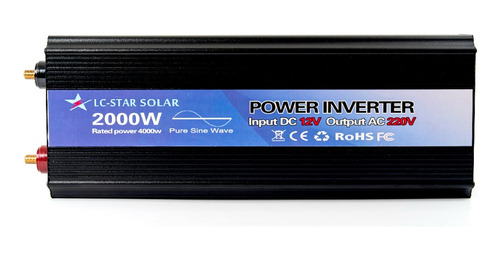 Inversor De Voltaje Onda Pura 2000w 12v