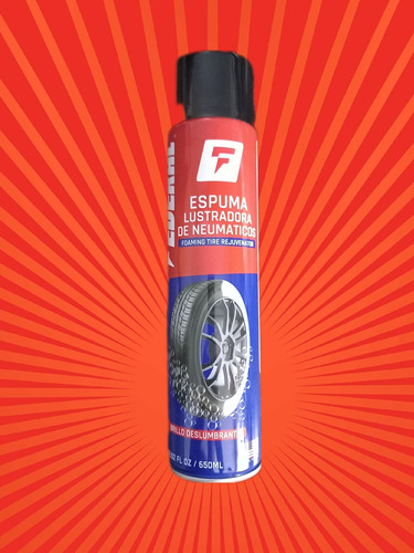 Espuma Lustradora De Neumáticos Federal 650ml