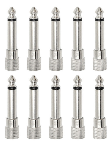 Imagem 1 de 5 de Kit 10 Plug Conector Star Cable P2mono X P10 Mono