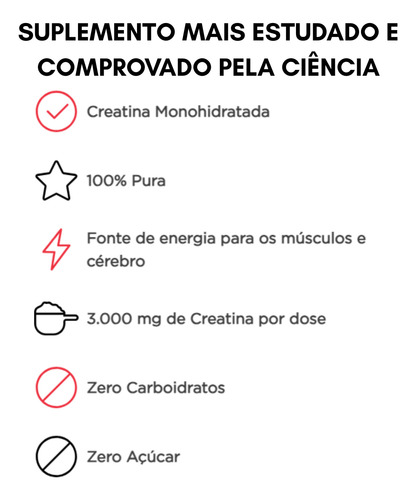 Kit 2 Creatina 300g Monohidratada Sabor Natural Max Titanium