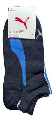 Calcetas Tines Puma Originales 3 Pares Unisex Look Trendy