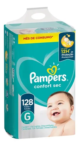 Pampers Comfort Sec G X 128 Género Sin Género Tamaño Grande (g)