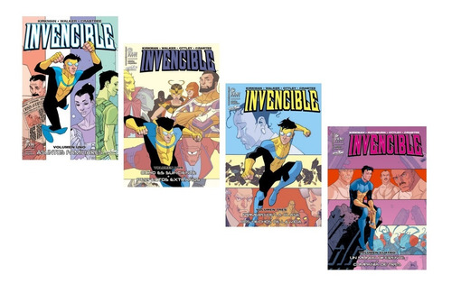 Invencible - Kirkman / Walker - Skybound - Combo 4 Vol