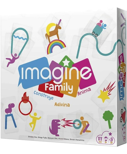 Juego Imagine Family En Español - Asmodee