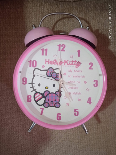 Reloj De Mesa Sanrio Hello Kitty