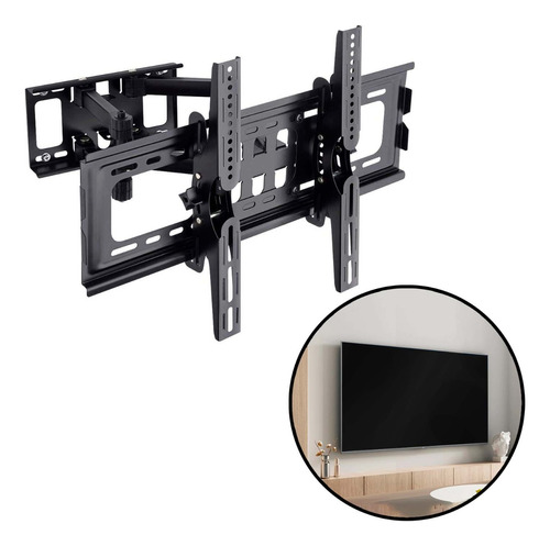 Soporte Pared Televisor 40-80 Pulgadas Giratorio Ajustable