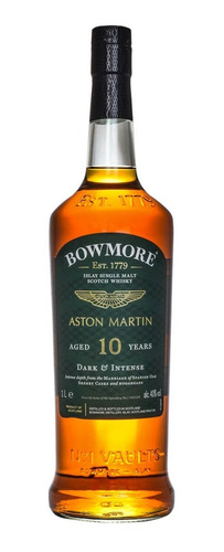 Imagen 4 de 9 de Whisky Bowmore 10 Años Aston Martin 700ml En Estuche