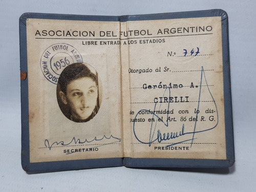 Imagen 7 de 9 de Antiguos Carnet Periodista Afa Ypf Motos Lote X 3 Mag 58723