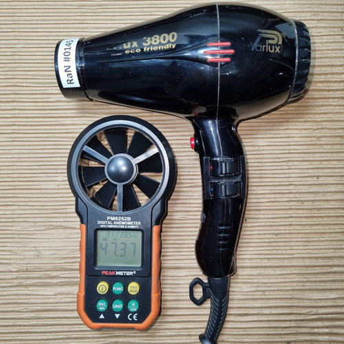 Secador Prof. Parlux 3800 Reacondicionado A Nuevo #145 (Reacondicionado)