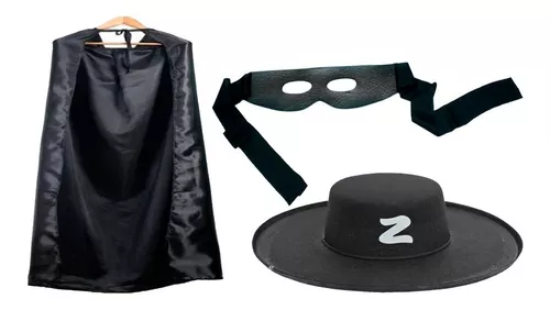 Fantasia Do Zorro Infantil Masculina Cosplay - Vendaval - Fantasias para  Crianças - Magazine Luiza