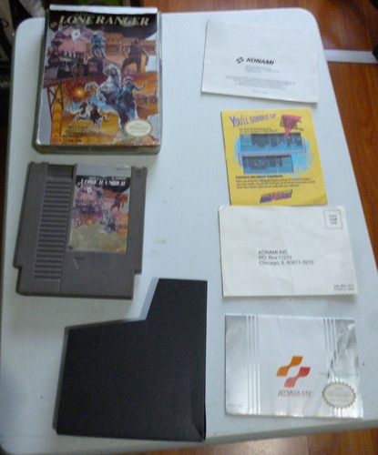 Lone Ranger Nes, Cib Original