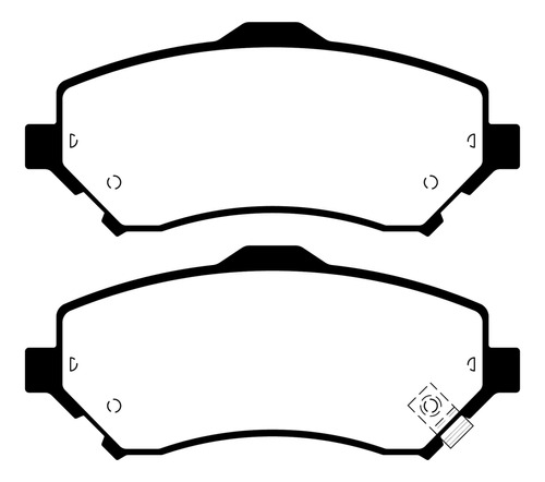 Pastillas De Freno Para Chrysler Caravan 1 2.5 Crdi 07/10 Li