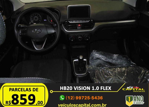 Imagem 10 de 15 de Hyundai Hb20 1.0 Vision