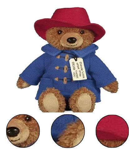 Dibujos Animados De Oso Paddington De 29 Cm Con Sombrero Y A