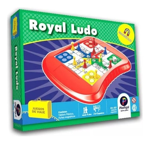 Royal Ludo-juego De Viaje Magnetico - Plastigal Art.423