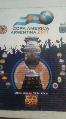 Album De Figuritas Copa America 2011