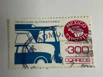 Comprar Sello Postal Mexico 1993 Vehiculos Automotores