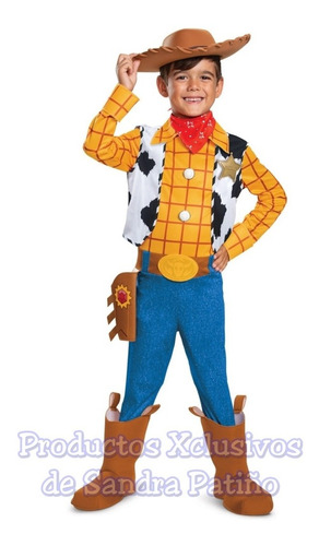 Disfraz Woody Toy Story Talla 7-8 Disfraces Niños Americanos