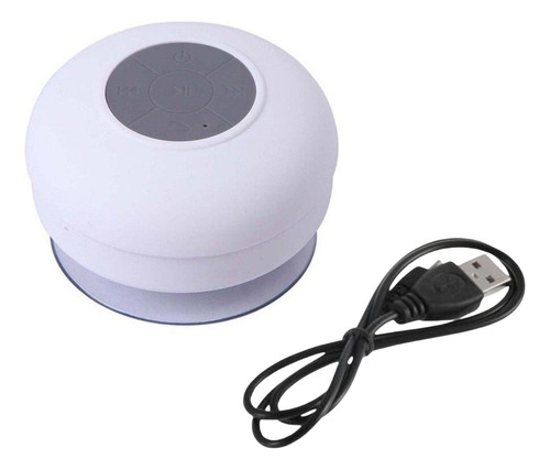 Mini Parlante Bluetooth Redondo Para Ducha En Varios Colores