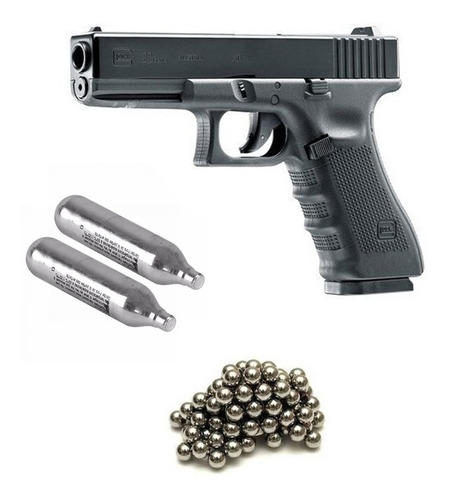 Pistola Aire Comprimido Umarex Glock 22 Gen 4 + 2co2 +500bbs