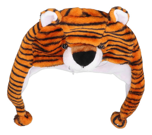 Accesorios De Decoración Tiger Cute Peluche Gorro Suave Resi