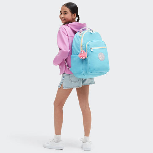Kipling Mochila Para Portátil Seúl 15 Para Mujer, Duradera,