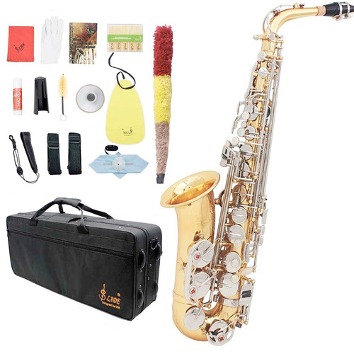 Remato Saxofon Alto Paquete Sax Mib Accesorios Barato Nuevo