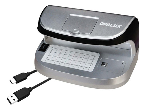 Detector De Billetes Falsos Opalux Con Luz Uv 9w, 220v